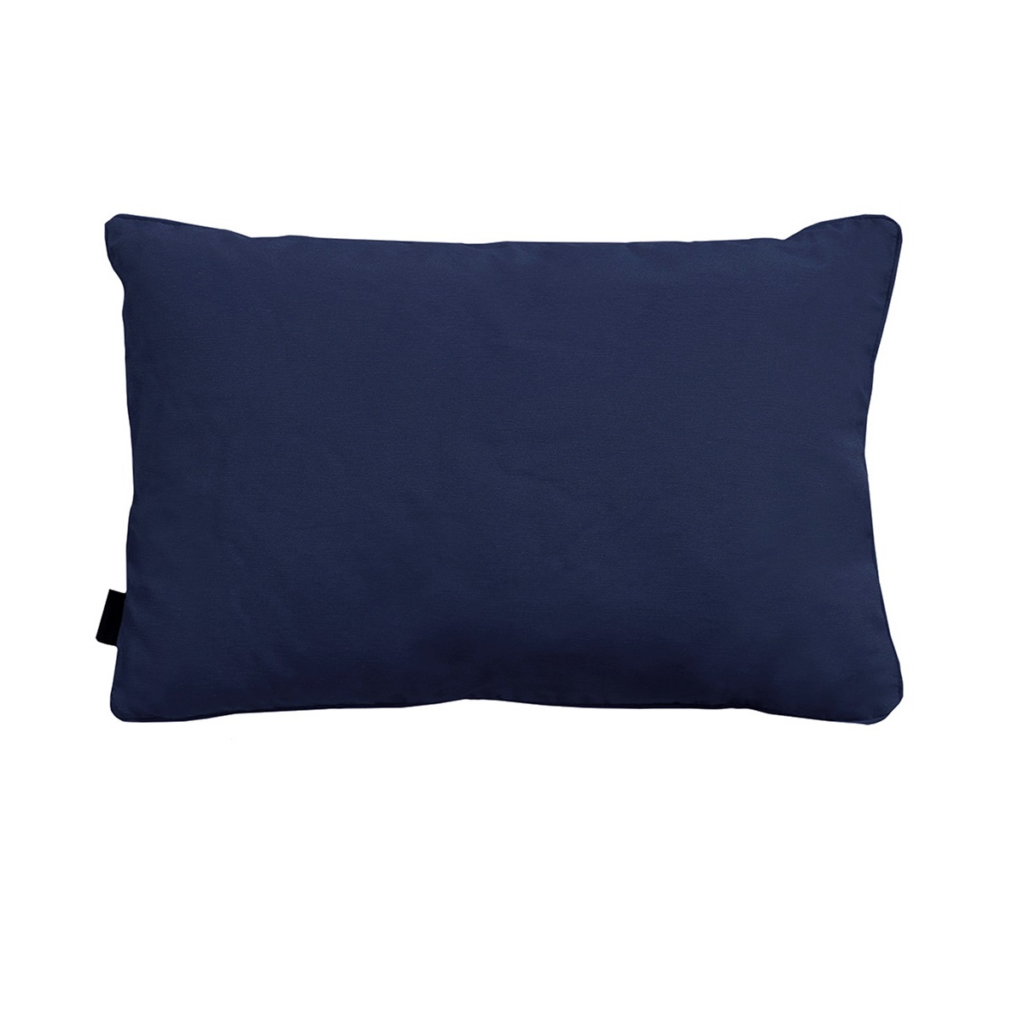 Decorative cushion piping ca.40x60cm Panama indigo