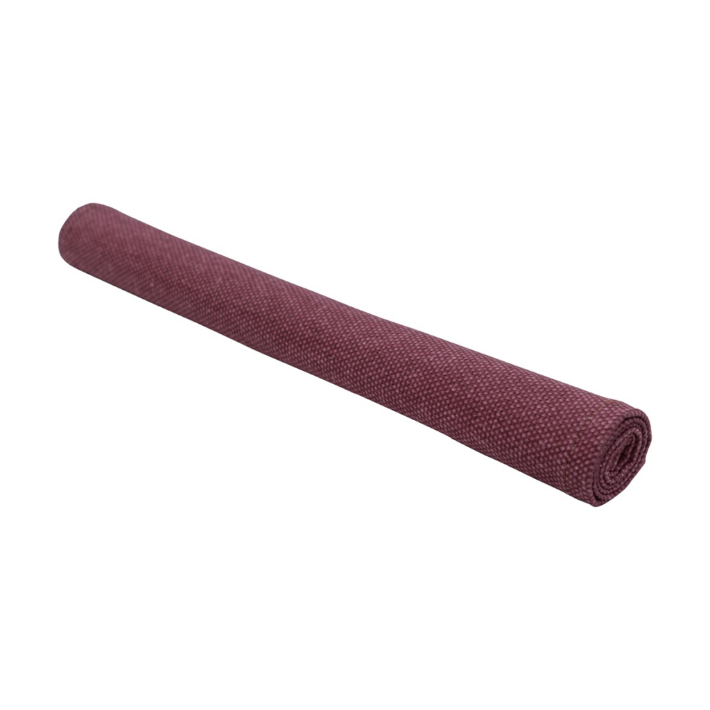 Placemat ca.33x45cm Bordeaux canvas eco+