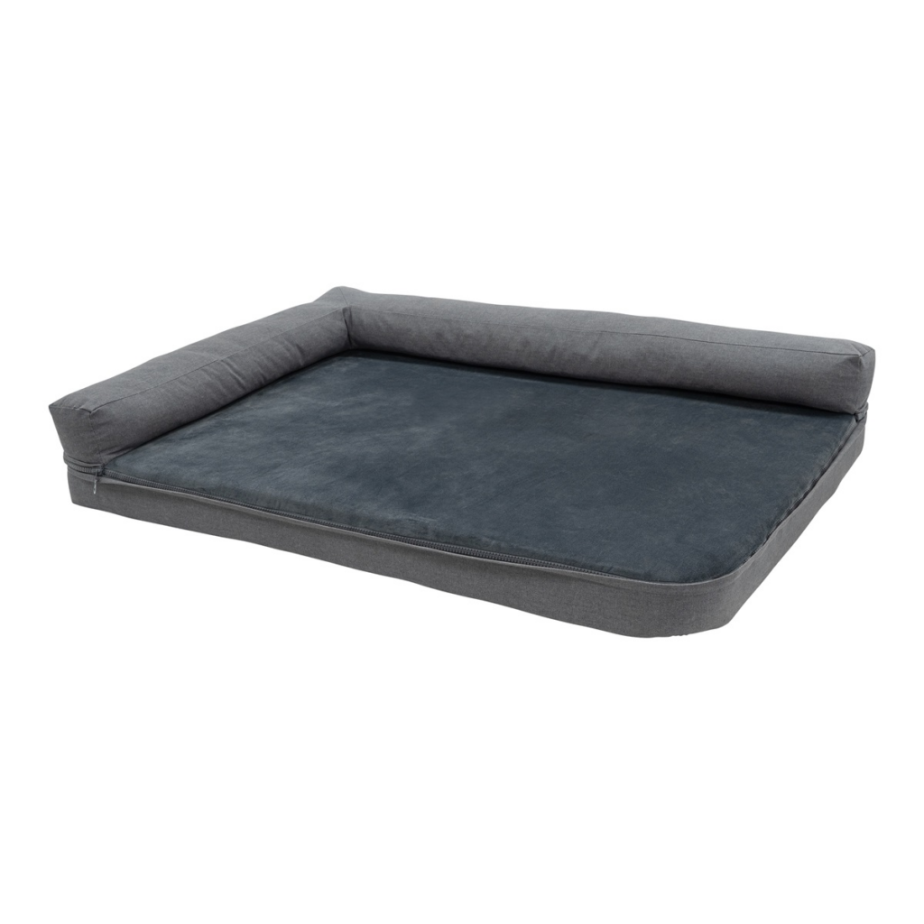 Dog bed Royal large washable ca.120x80cm Outdoor Oxford grey