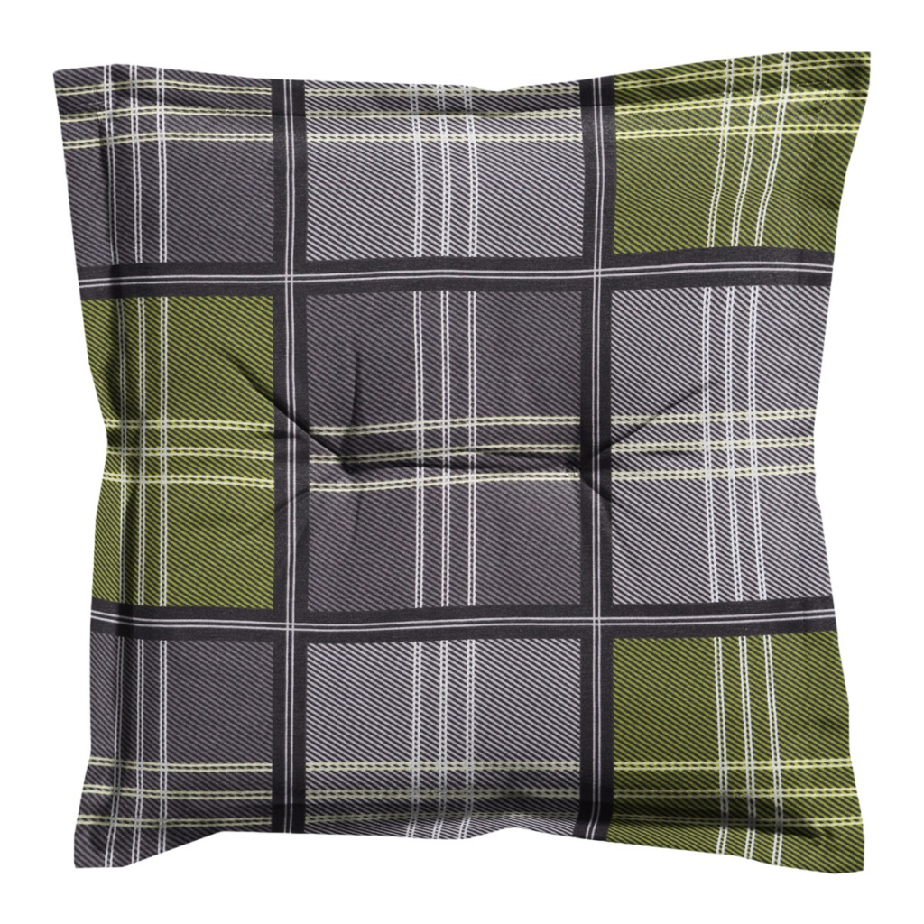 Seat cushion universal ca.50x50cm Patchy olive