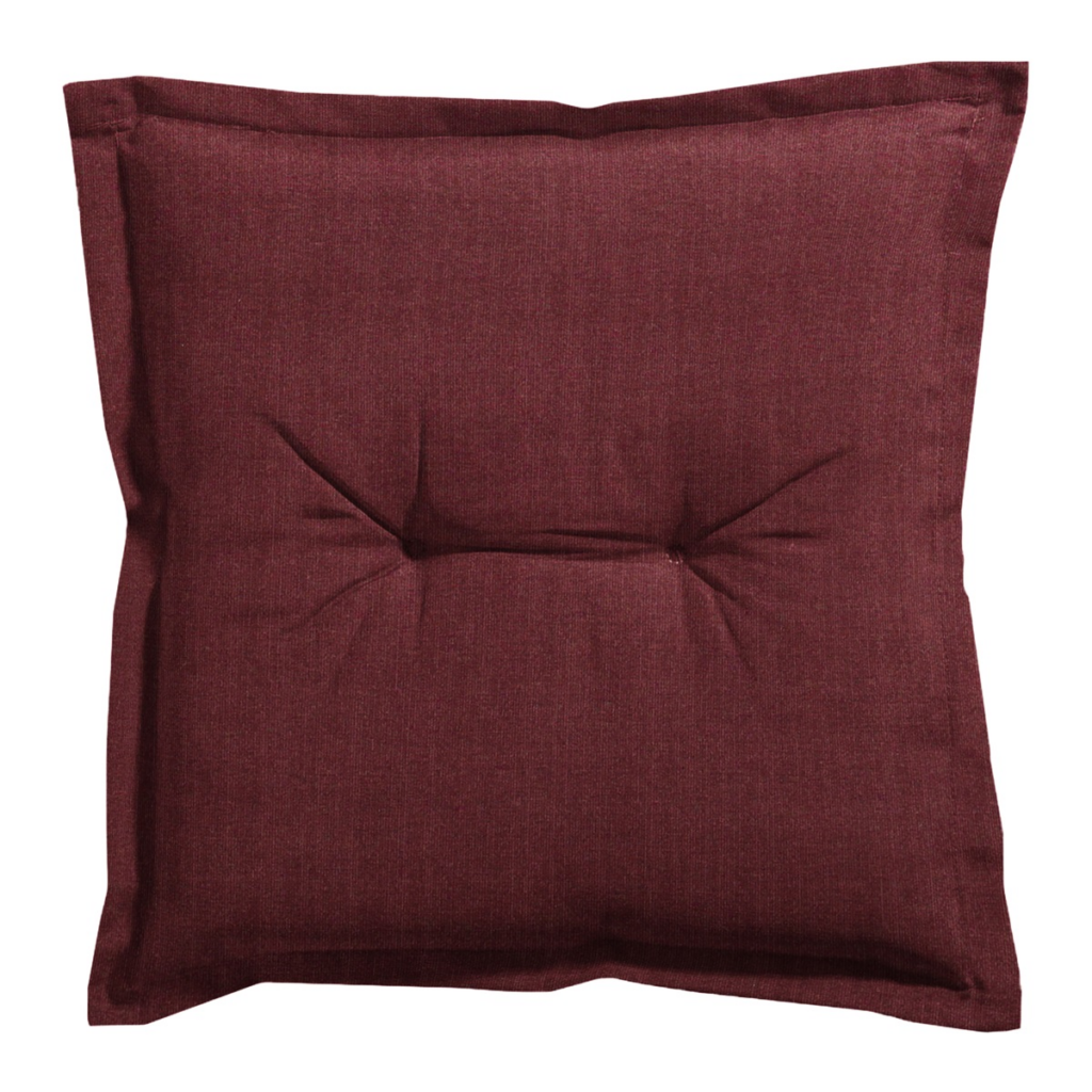 Seat cushion universal ca.50x50cm Panama bordeaux