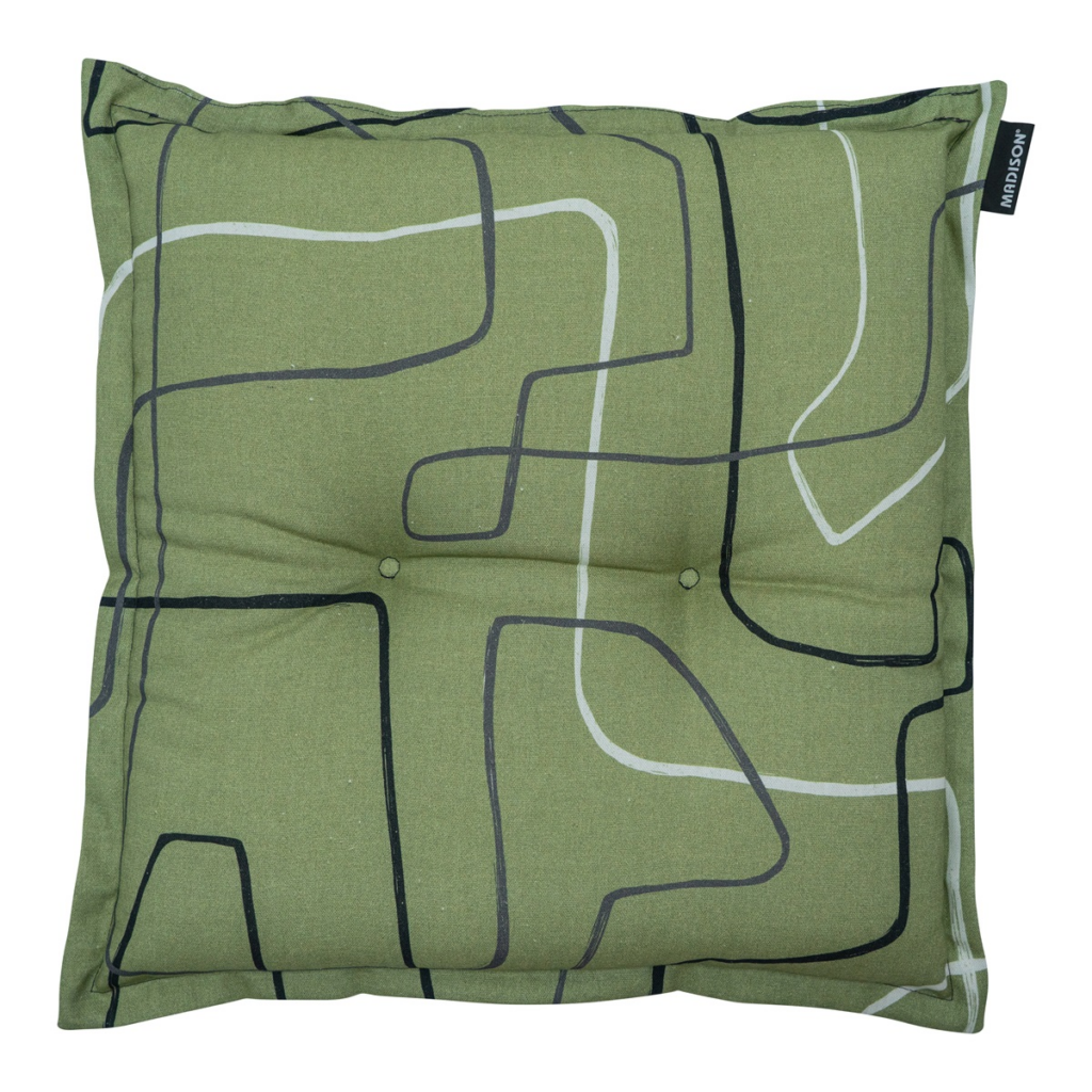 Seat cushion universal ca.50x50cm Joah sage