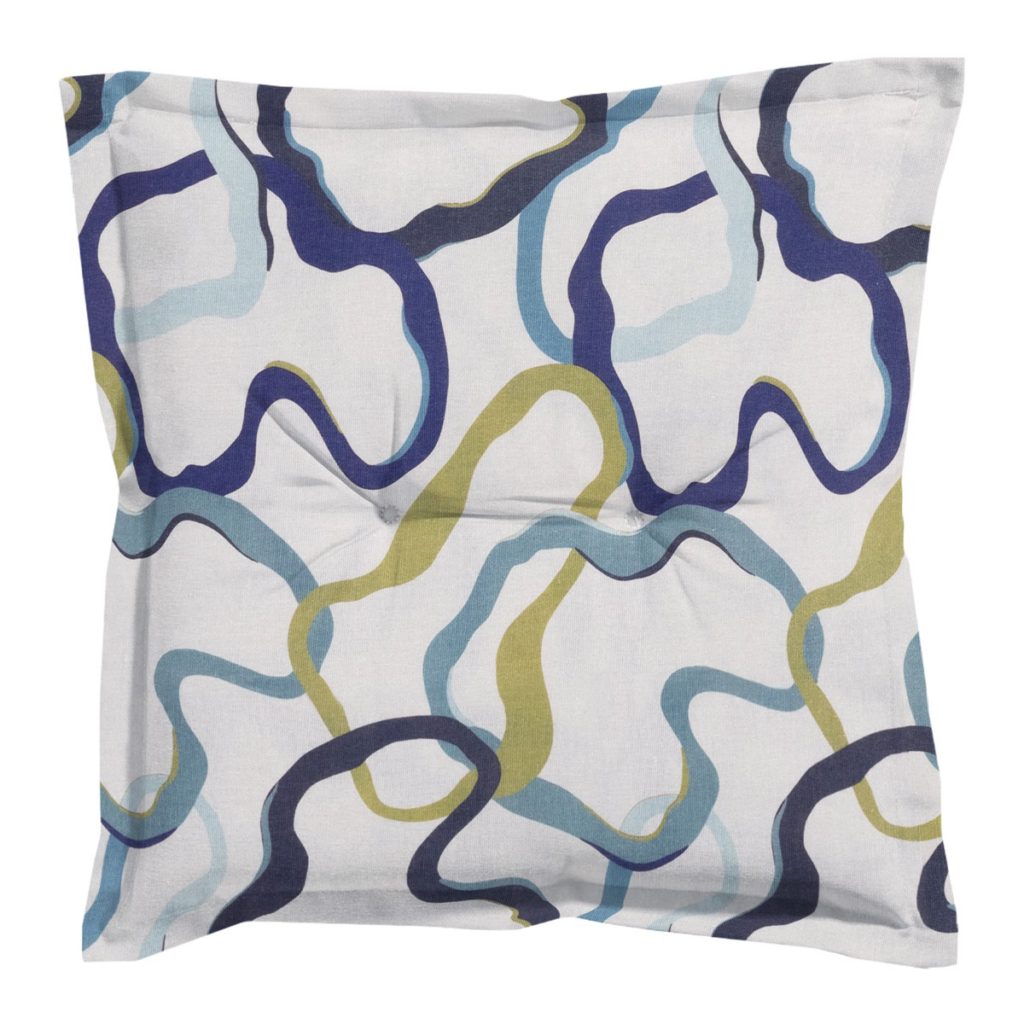 Seat cushion universal ca.50x50cm Blaze blue
