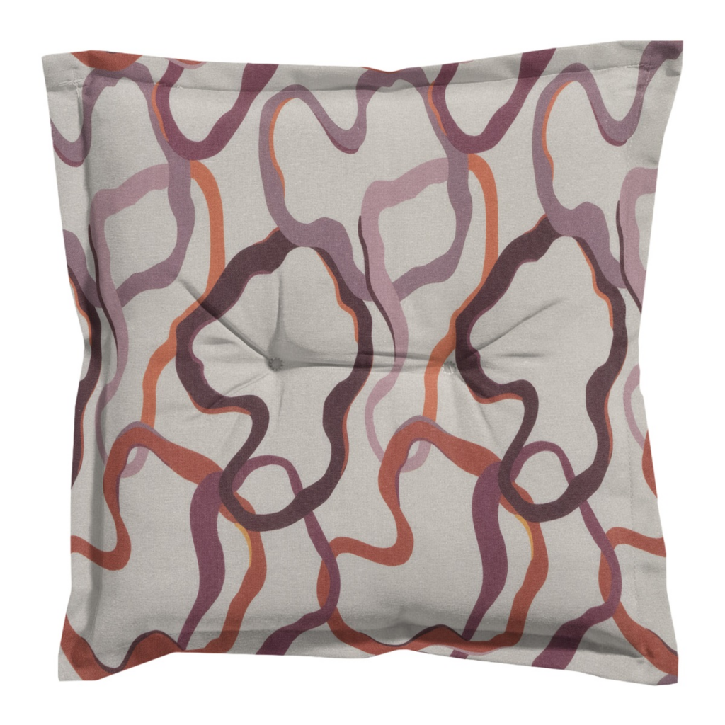 Seat cushion universal ca.50x50cm Blaze purple