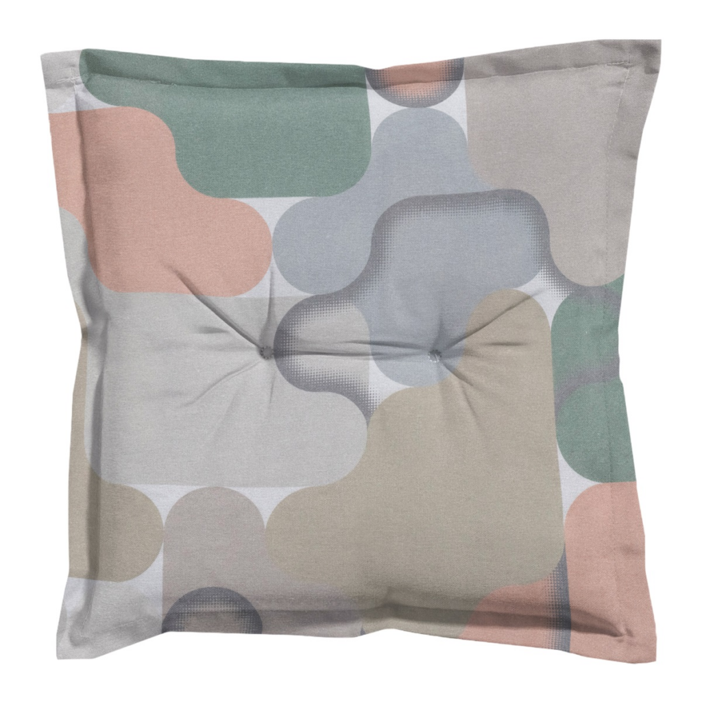 Seat cushion universal ca.50x50cm Grafi salmone