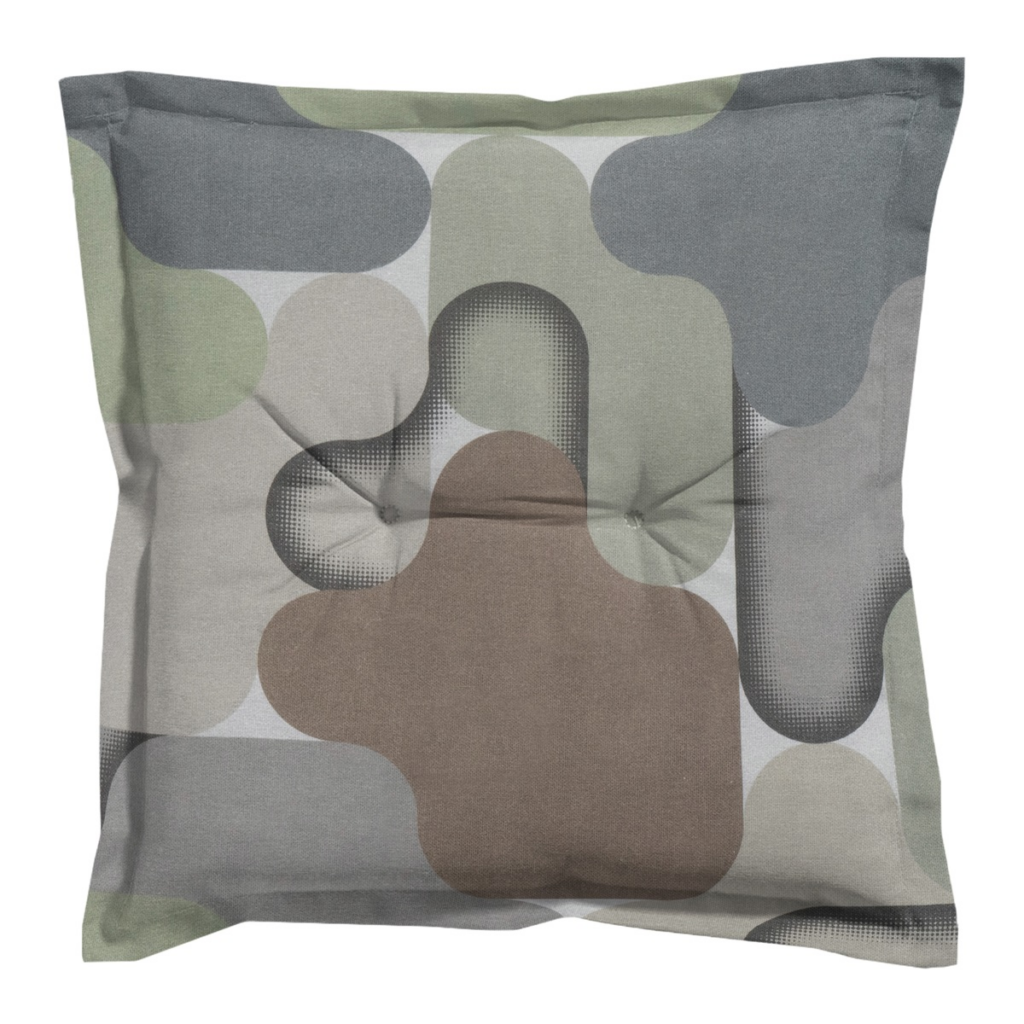 Seat cushion universal ca.50x50cm Grafi sage