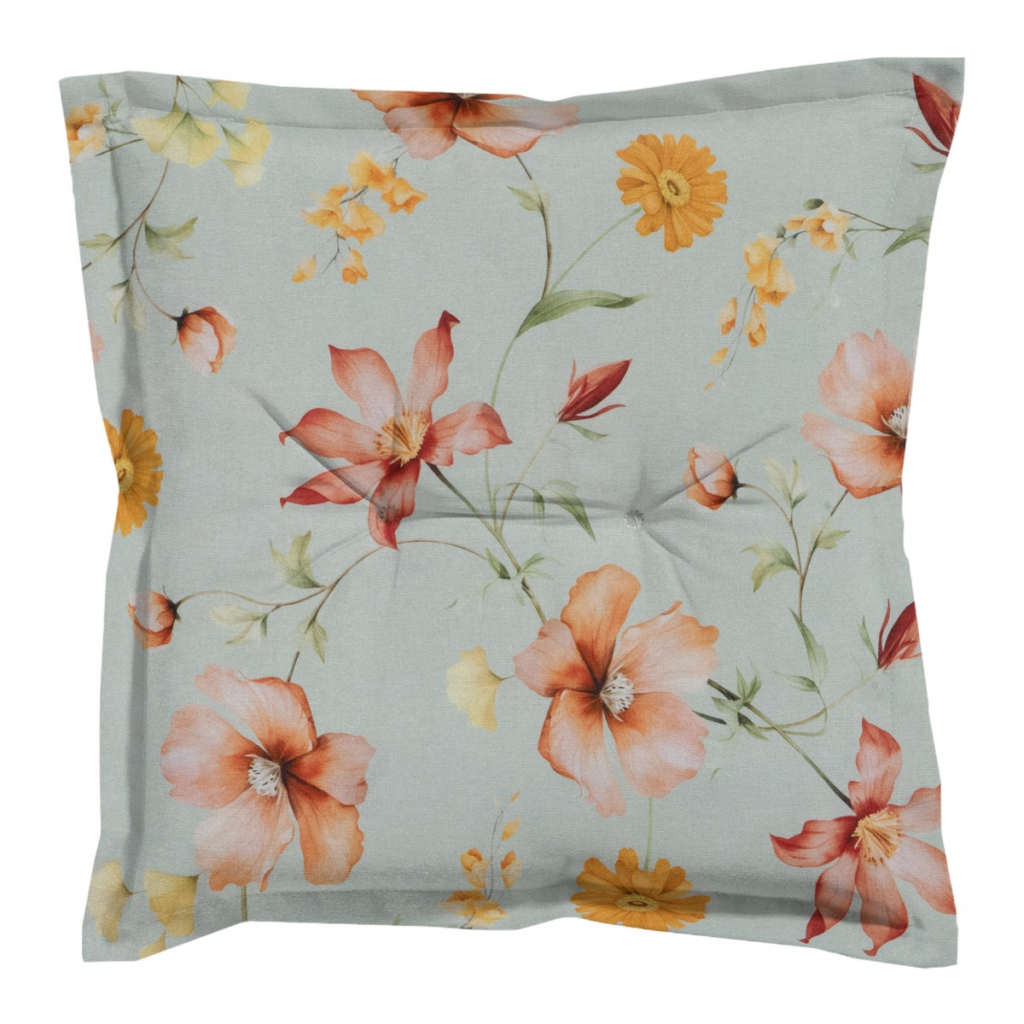 Seat cushion universal ca.50x50cm Florina orange