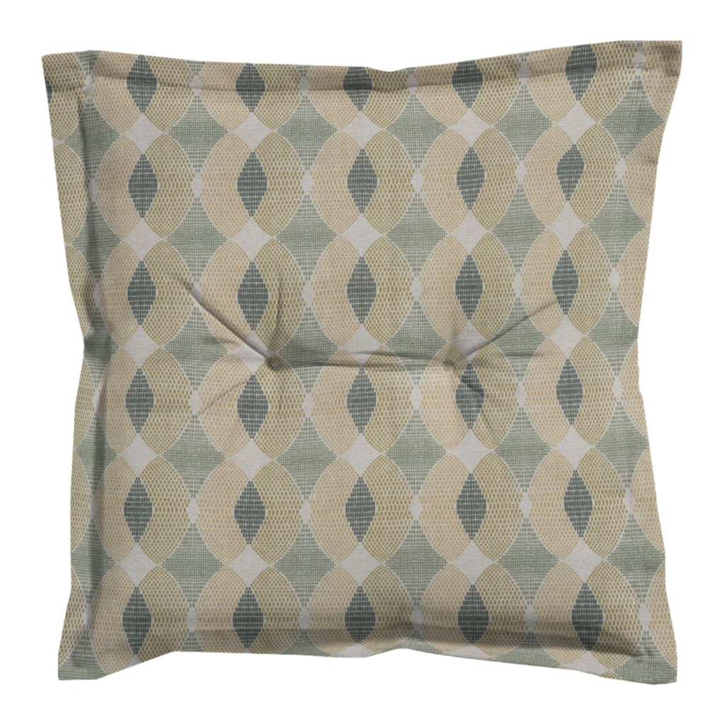 Seat cushion universal ca.50x50cm Rae green