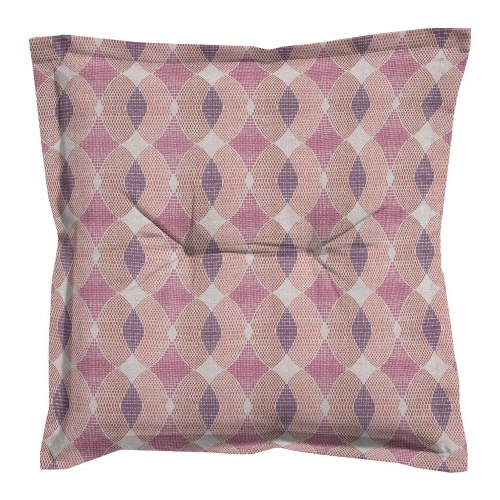 Seat cushion universal ca.50x50cm Rae purple
