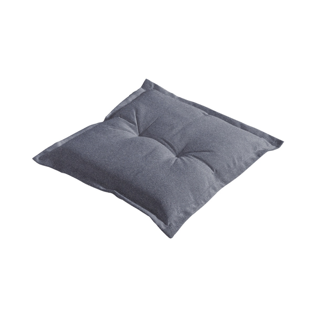 Seat cushion universal ca.50x50cm Manchester denim grey