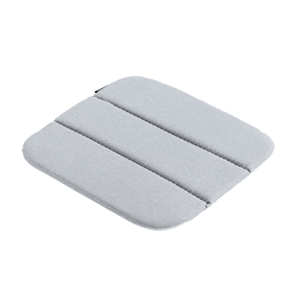 Modern dining cushion luxe ca.40x40cm Panama light grey
