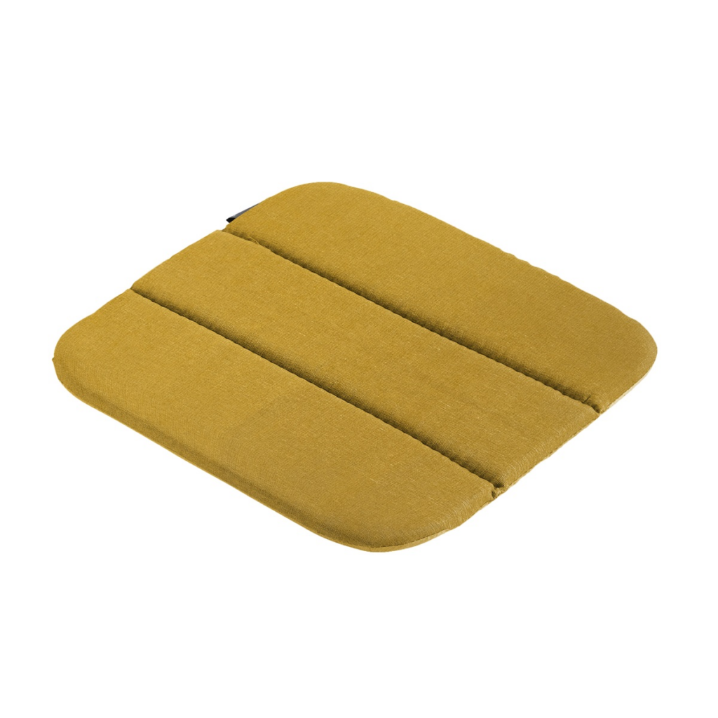 Modern dining cushion luxe ca.40x40cm Panama mustard