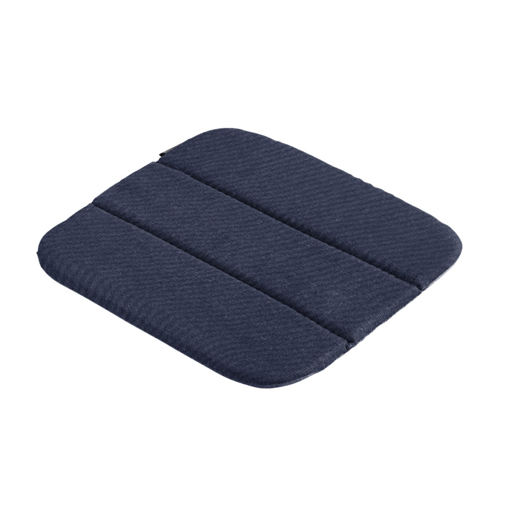 Modern dining cushion luxe ca.40x40cm Panama indigo