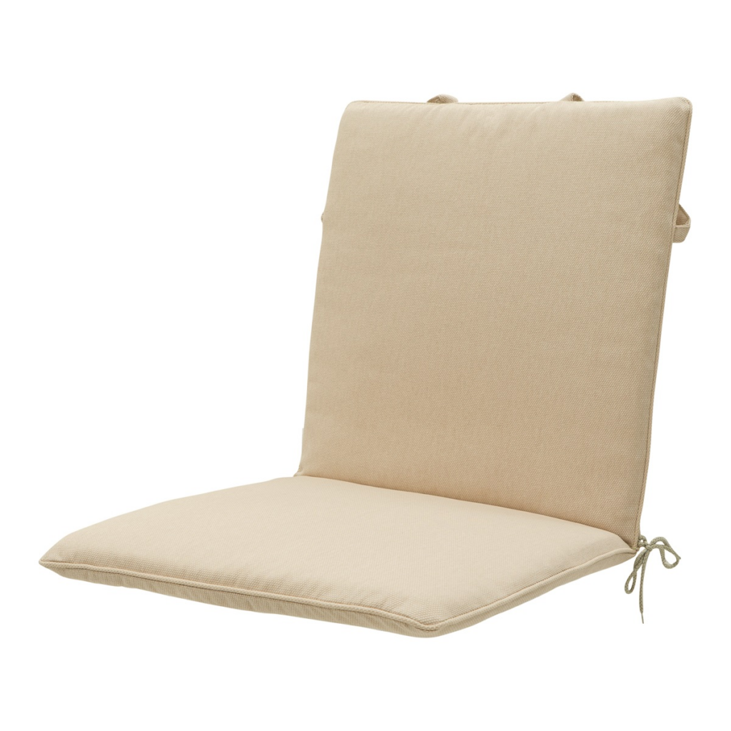 Stacking chair cushion ca.97x49cm Beige canvas eco+