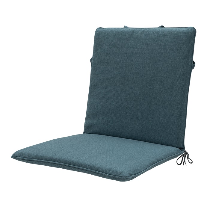 Stacking chair cushion ca.97x49cm Sea blue canvas eco+