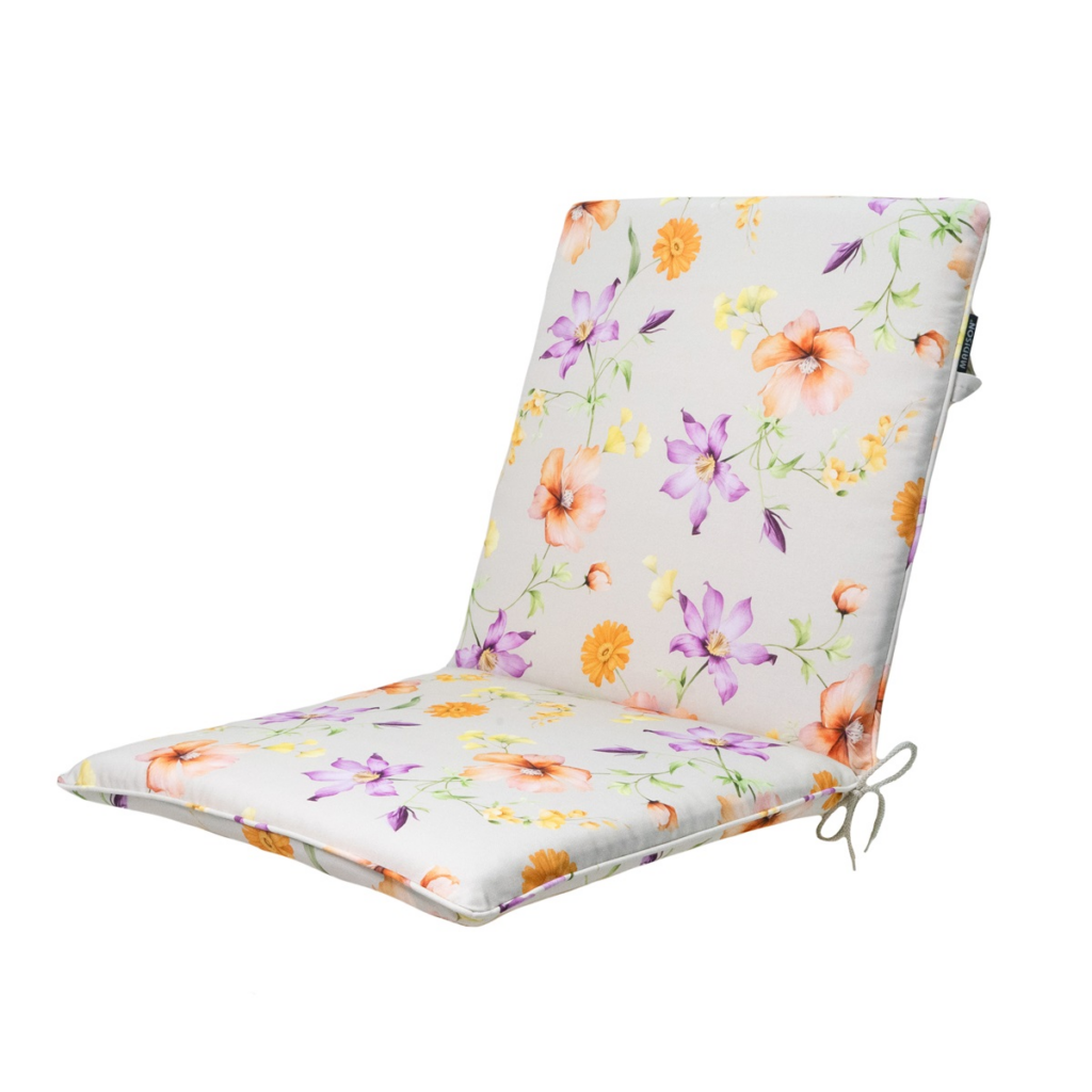 Stacking chair cushion ca.97x49cm Florina purple