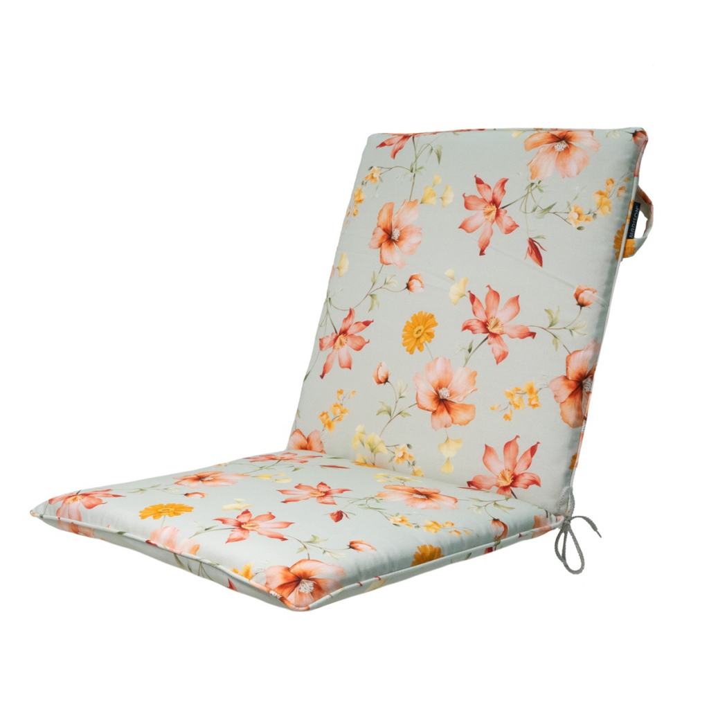Stacking chair cushion ca.97x49cm Florina orange