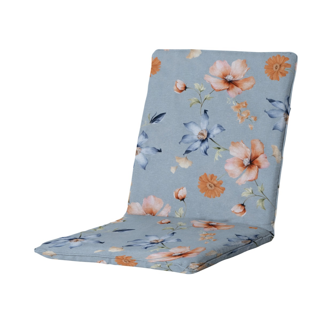 Stacking chair cushion ca.97x49cm Florina blue