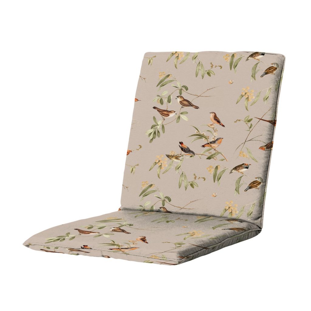 Stacking chair cushion ca.97x49cm Aria natural
