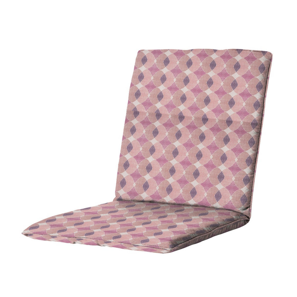 Stacking chair cushion ca.97x49cm Rae purple