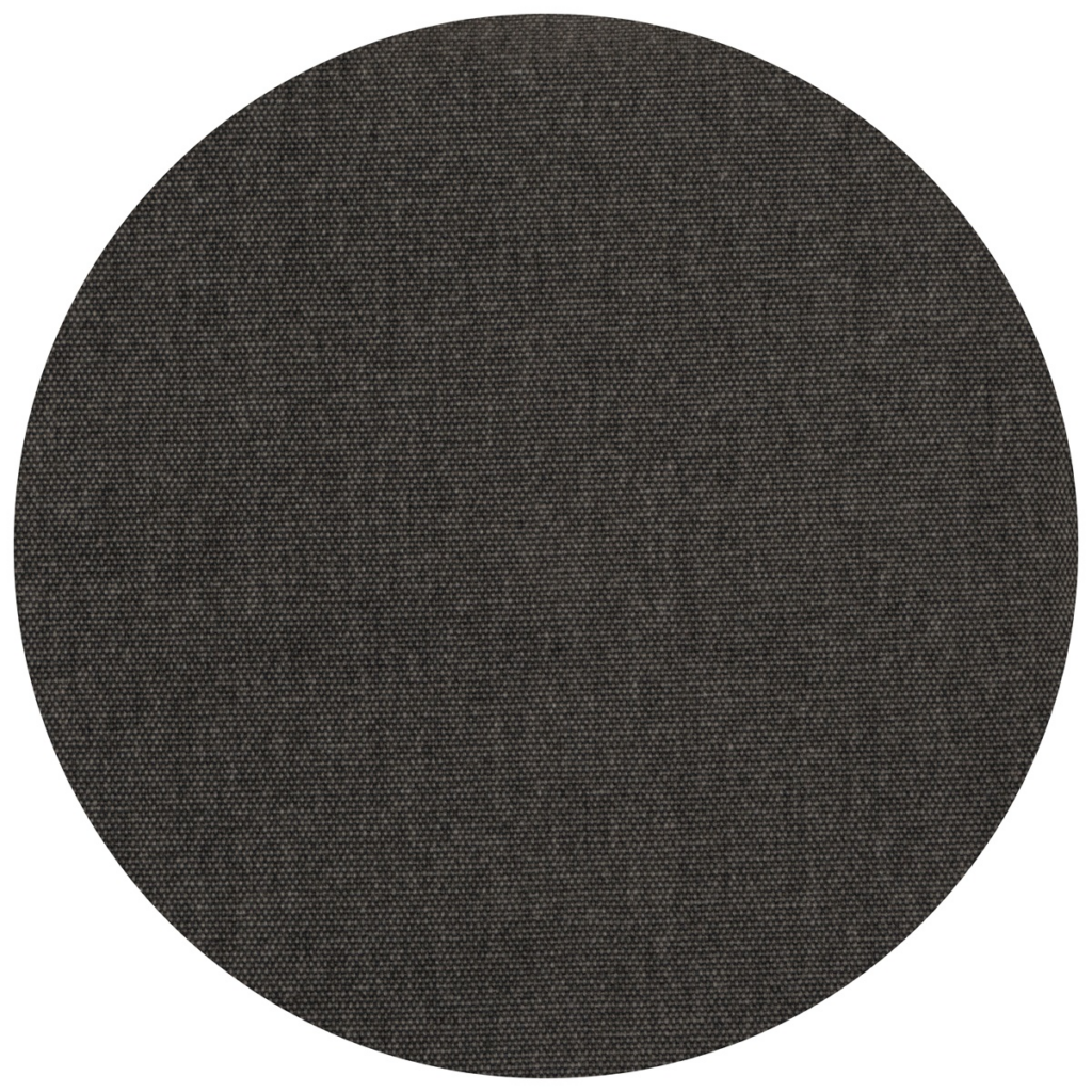 Tablecloth Ø ca.160cm Dark grey canvas eco+