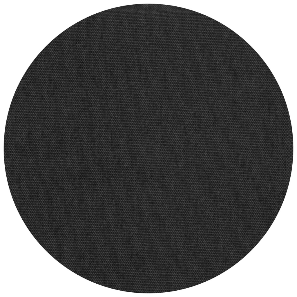 Tablecloth Ø ca.160cm Black canvas eco+