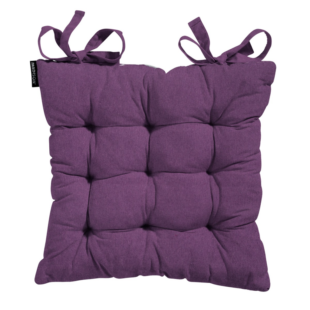 Toscane mattress cushion ca.46x46cm Panama purple
