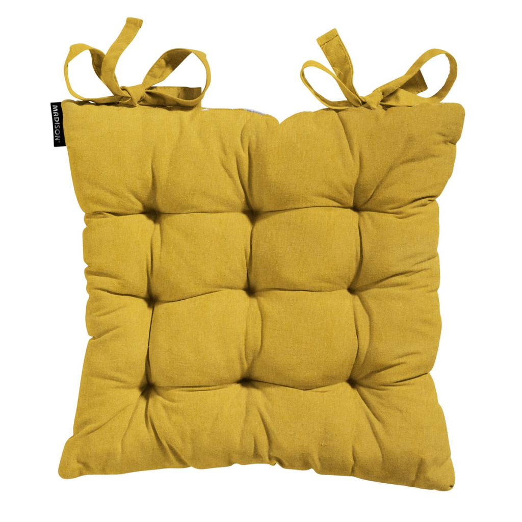 Toscane mattress cushion ca.46x46cm Panama mustard