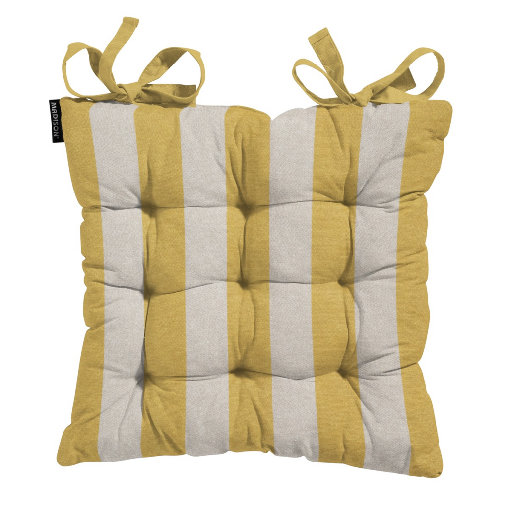Toscane mattress cushion ca.46x46cm Amora mustard