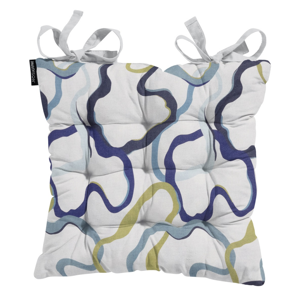 Toscane mattress cushion ca.46x46cm Blaze blue