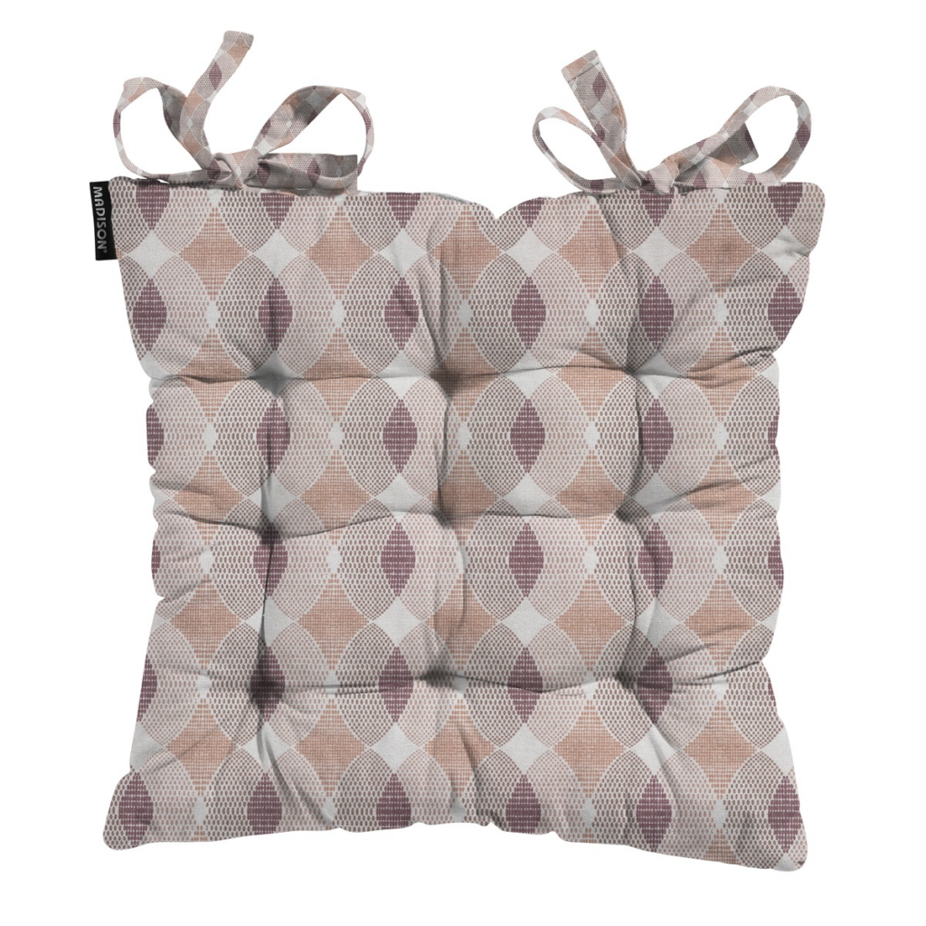 Toscane mattress cushion ca.46x46cm Rae mocca