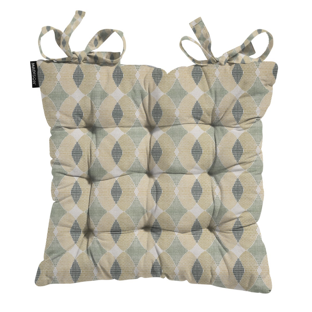 Toscane mattress cushion ca.46x46cm Rae green