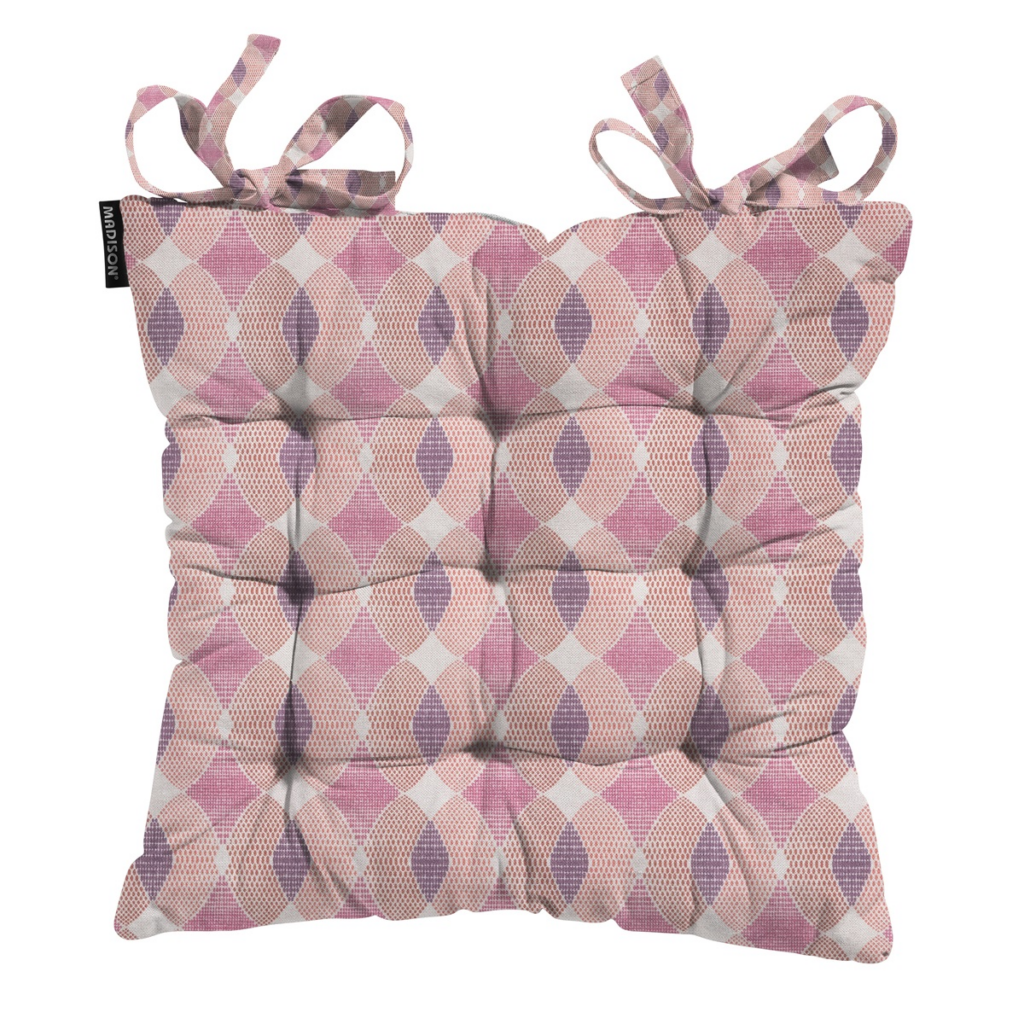 Toscane mattress cushion ca.46x46cm Rae purple