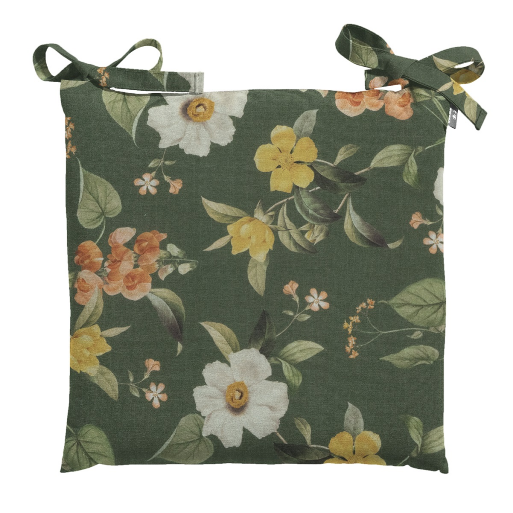 Toscane mattress cushion ca.46x46cm Outdoor+ Julliete green