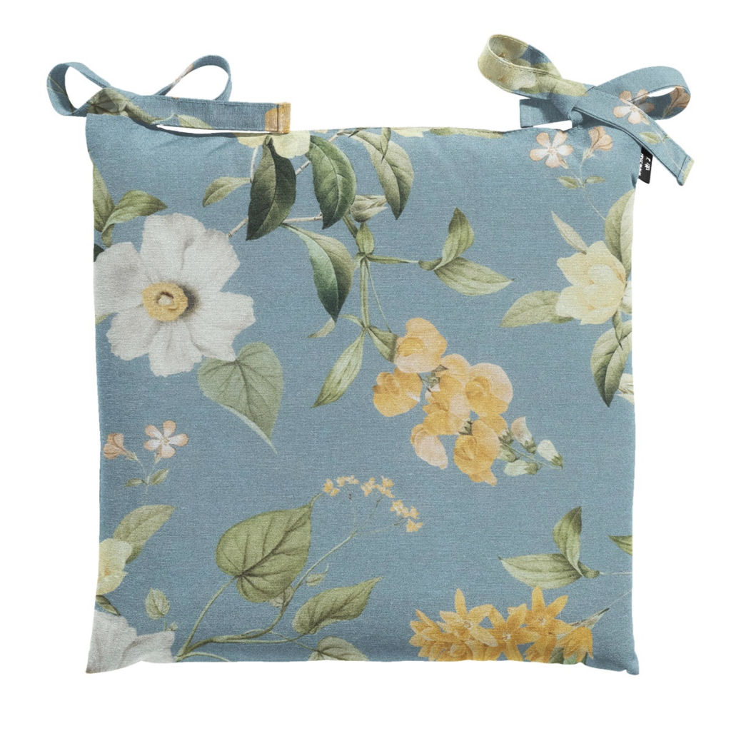 Toscane mattress cushion ca.46x46cm Outdoor+ Julliete azure