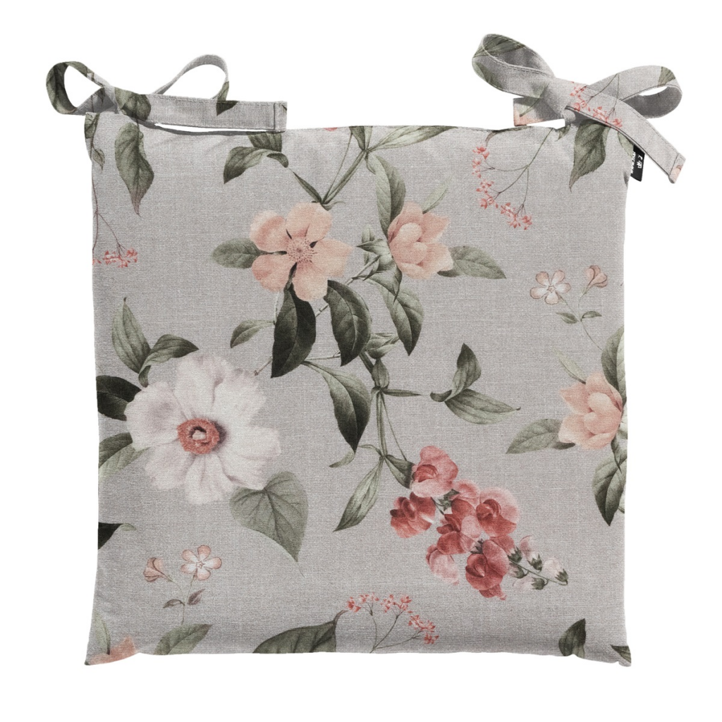 Toscane mattress cushion ca.46x46cm Outdoor+ Julliete grey