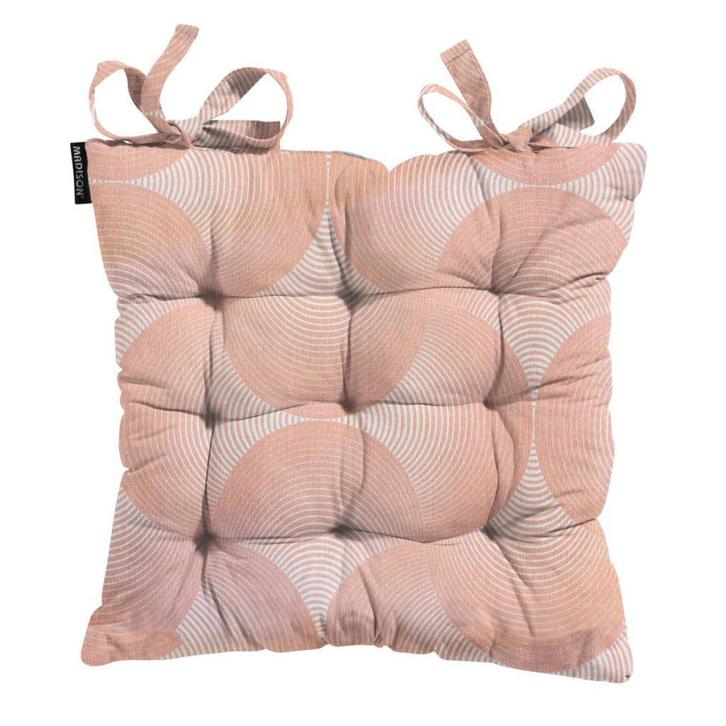 Toscane mattress cushion ca.46x46cm OWR Napels rondo salmone