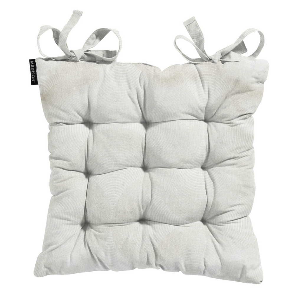 Toscane mattress cushion ca.46x46cm O WR Napels rondo sand