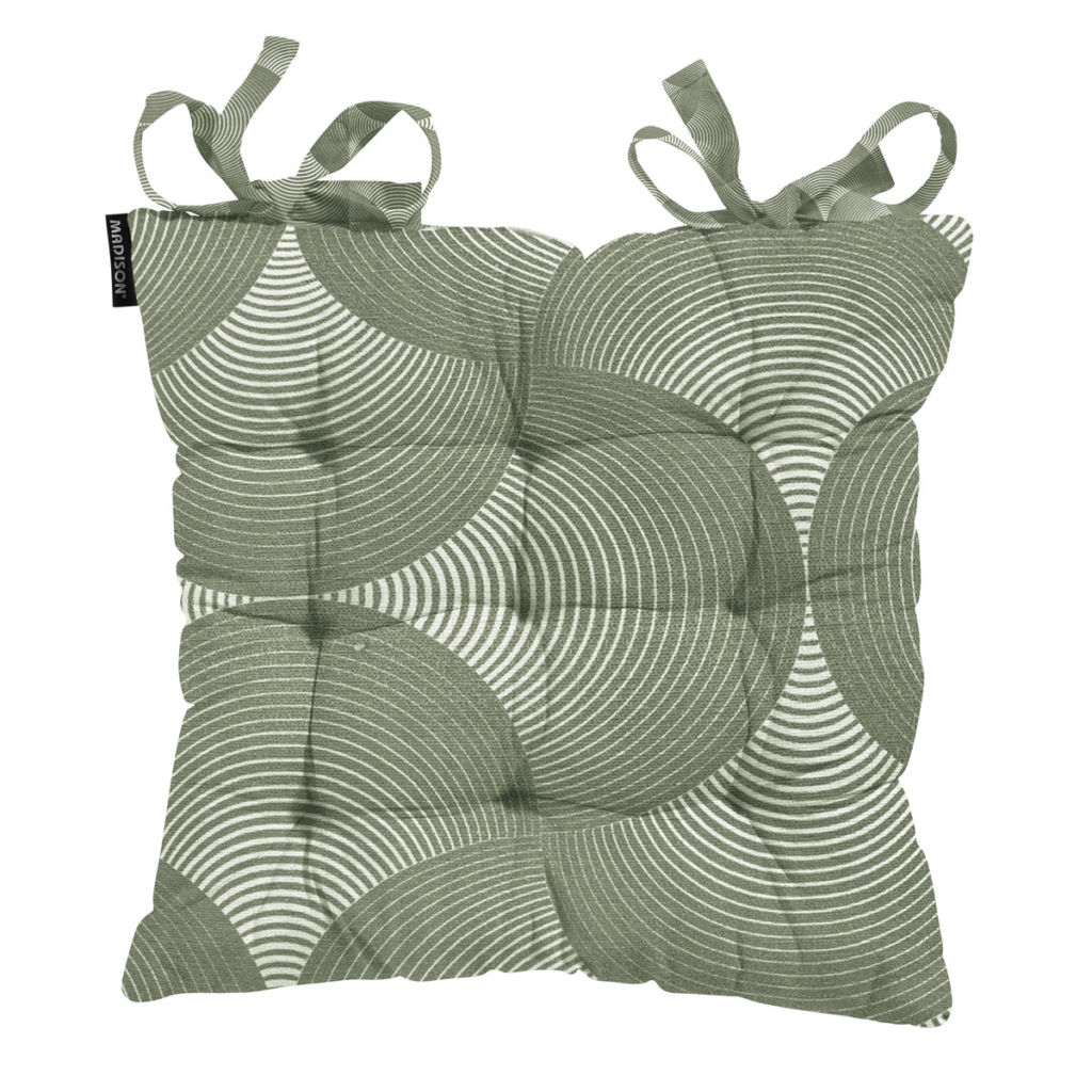 Toscane mattress cushion ca.46x46cm O WR Napels rondo khaki