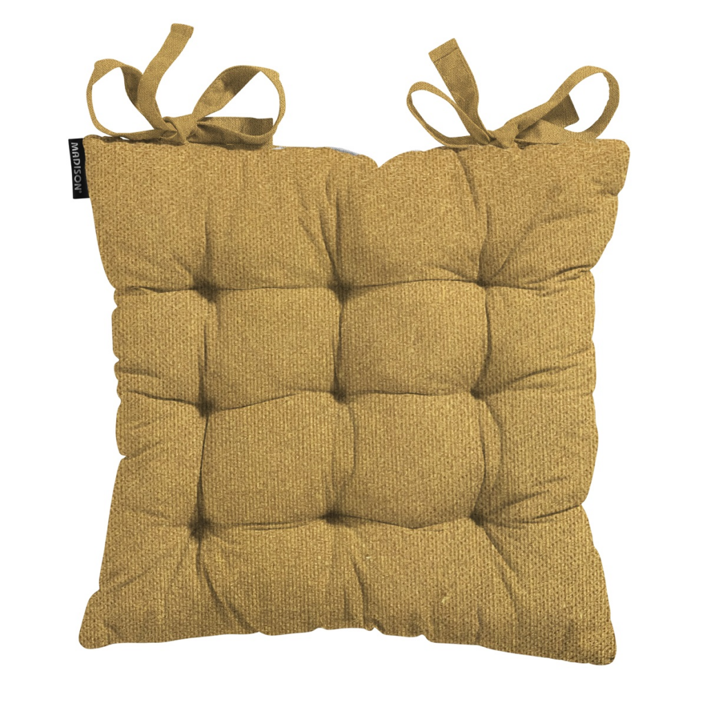 Toscane mattress cushion ca.46x46cm Outd WR Napels mustard