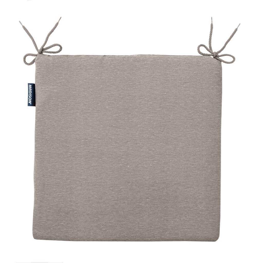 Seat cushion universal zip ca.40x40cm Panama jute