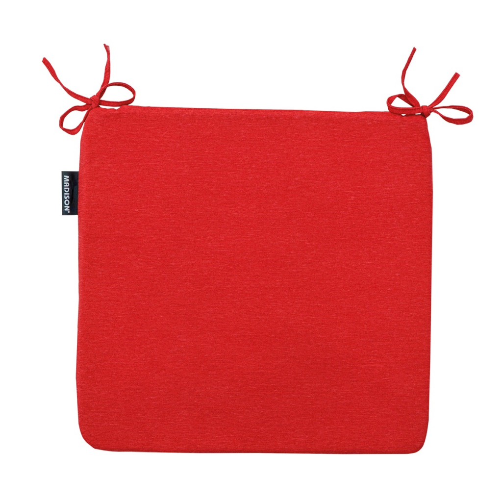 Seat cushion universal zip ca.40x40cm Panama red