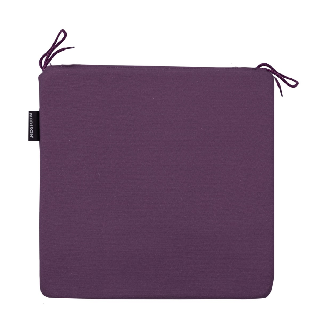 Seat cushion universal zip ca.40x40cm Panama purple