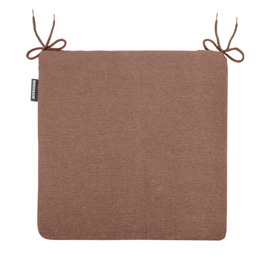 Seat cushion universal zip ca.40x40cm Panama mocca
