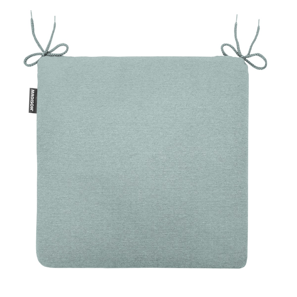 Seat cushion uni zip ca.40x40cm Outdoor WR Napels azure