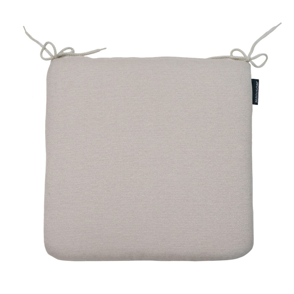 Seat cushion uni zip ca.40x40cm Outdoor WR Napels taupe