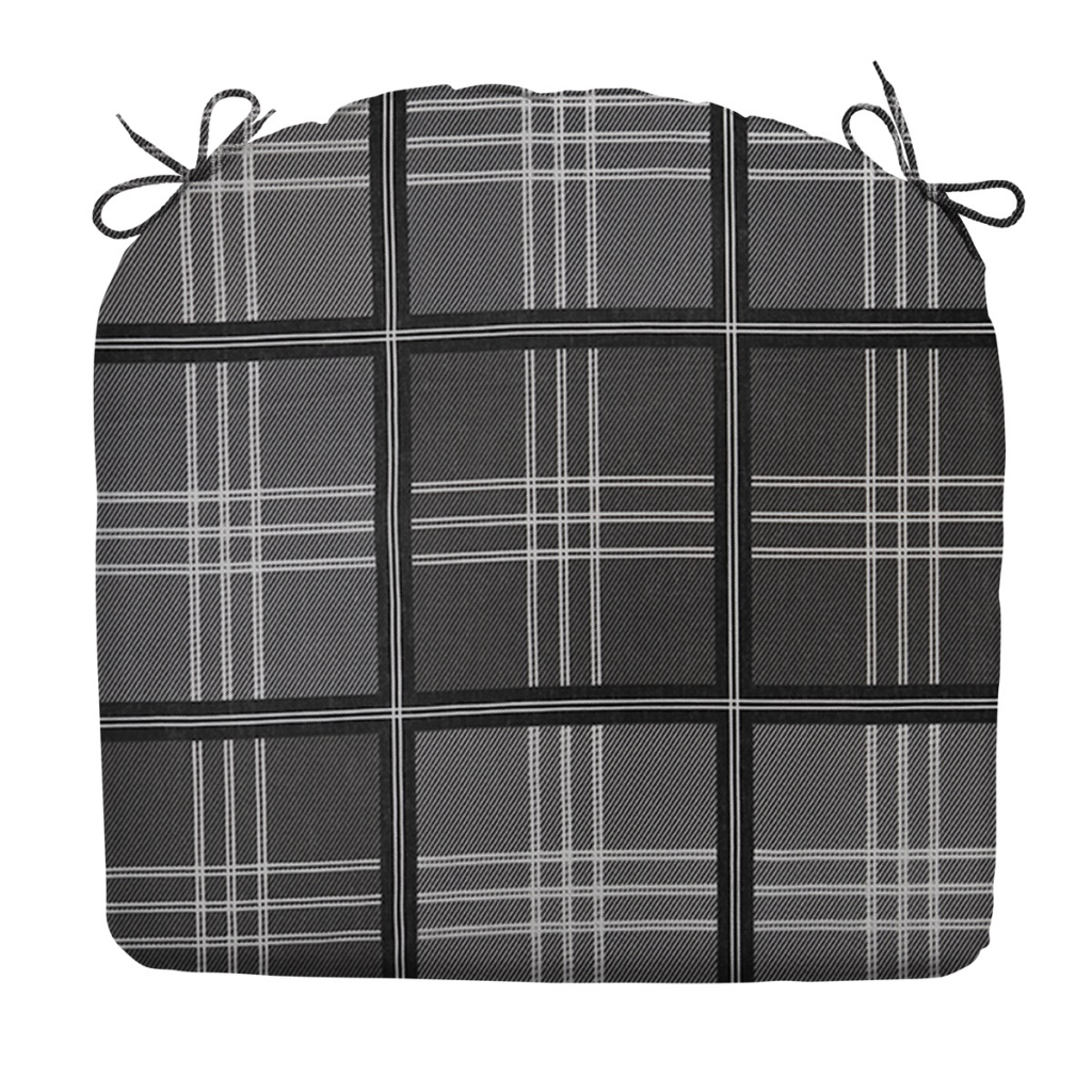 Seat cushion ca.46x48cm Patchy grey