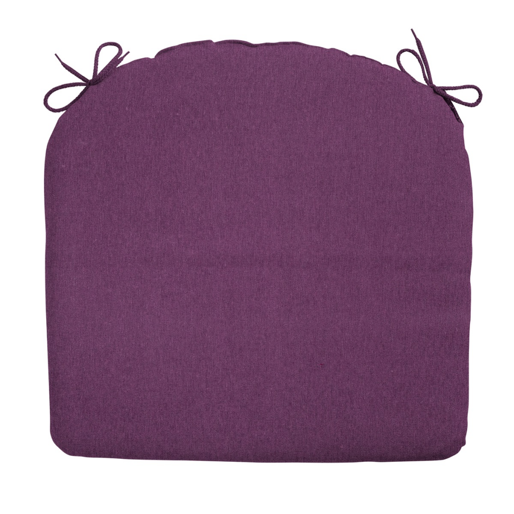 Seat cushion ca.46x48cm Panama purple