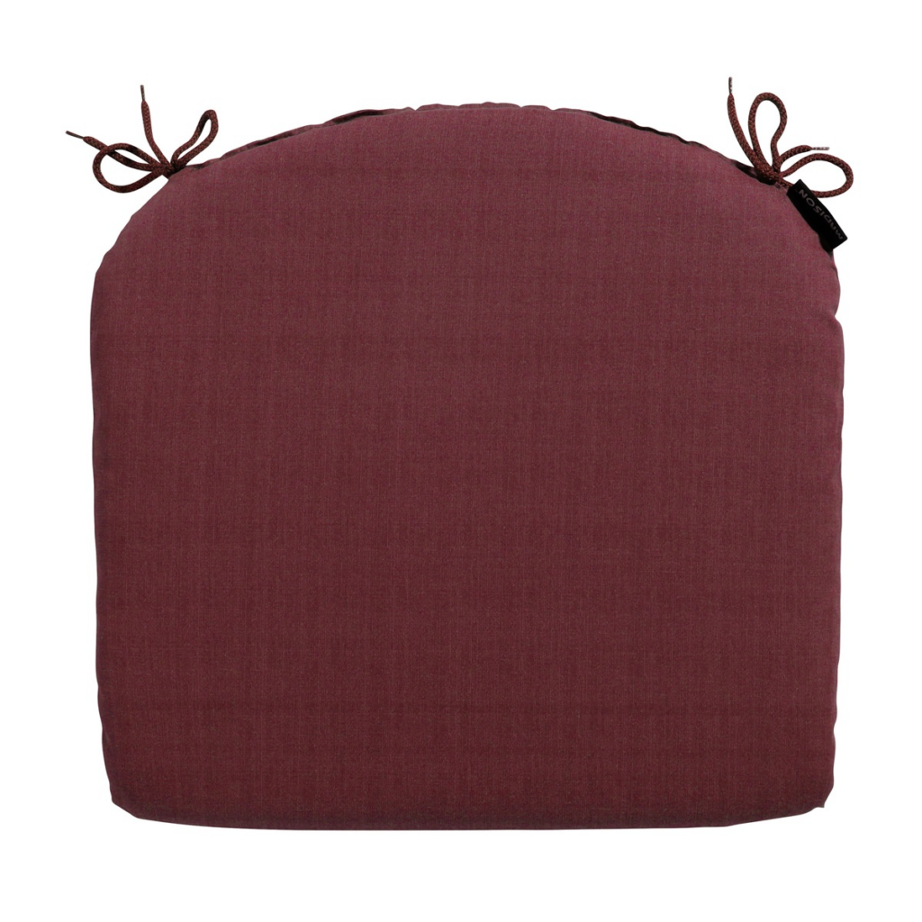Seat cushion ca.46x48cm Panama bordeaux