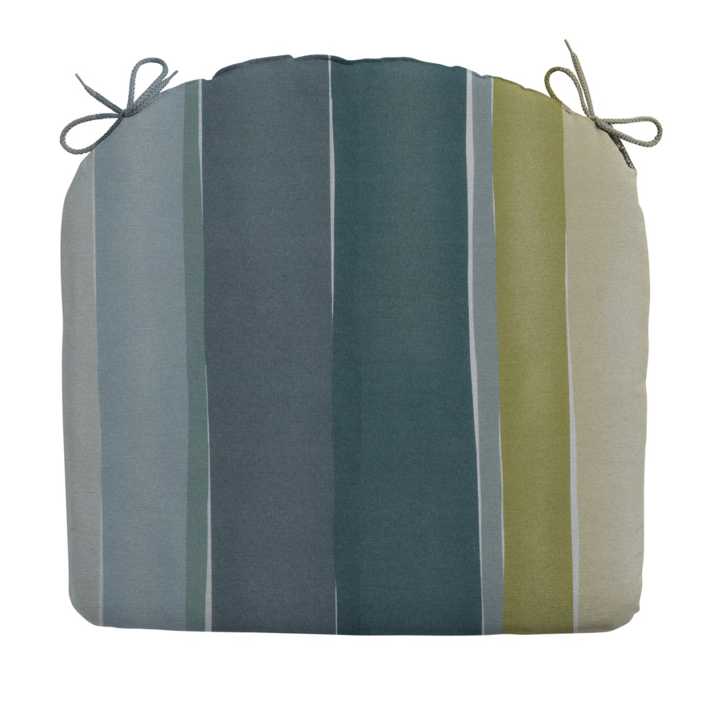 Seat cushion ca.46x48cm Nox azure